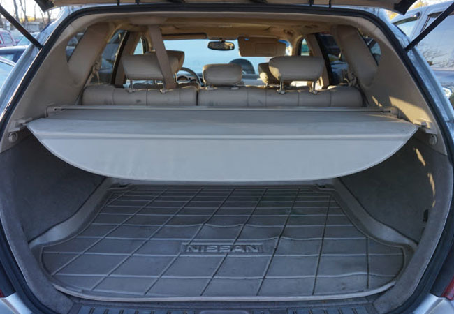 2005 Nissan murano cargo dimensions #6