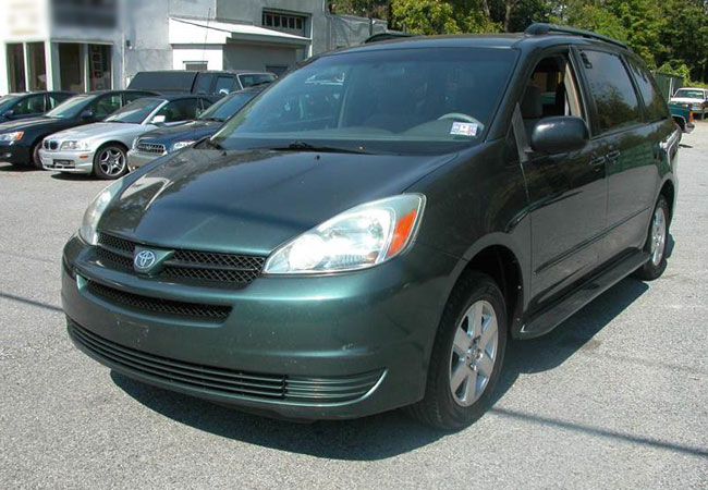 Toyota sienna used vans