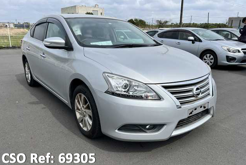 nissan bluebird silver