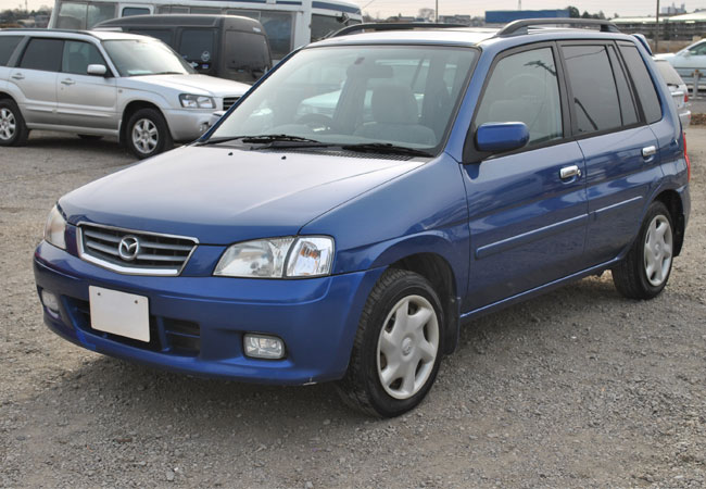 Used Mazda demio Hatchbacks 2000 model in Blue | Used Cars Stock 52912 ...