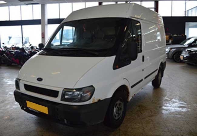 Used left hand drive ford transit vans #5