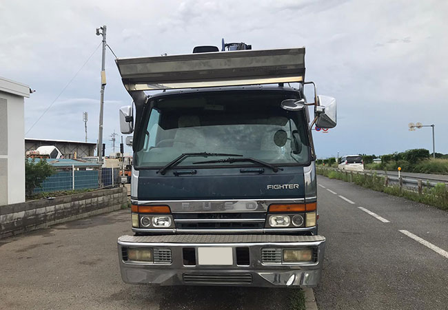 Used Mitsubishi Fuso Fighter Trucks 1993 model in Blue | Used Cars ...