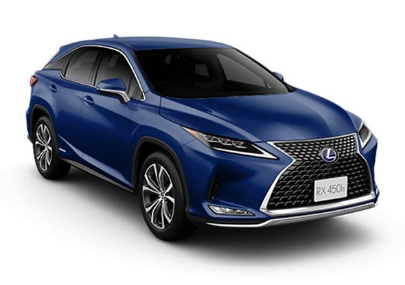 Lexus Rx450h Suv 4wd 2021 Model In Dark Blue Metallic Used Cars