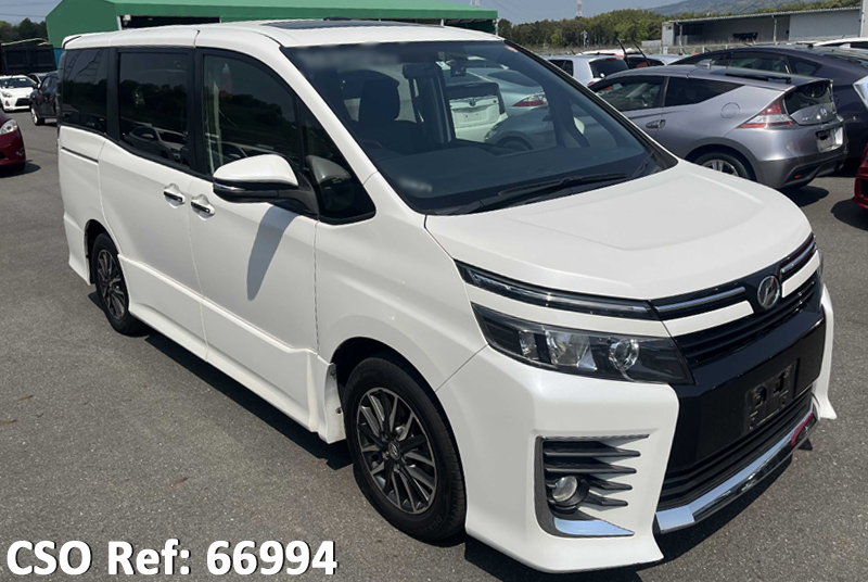 Used Toyota Voxy Vans 2014 model in White | Used Cars Stock 66994 | CSO ...