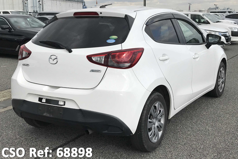 Used Mazda Demio Hatchbacks 2015 model in White | Used Cars Stock 68898 ...