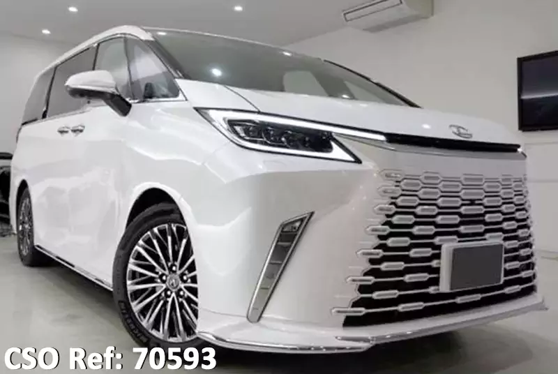 Lexus LM500 Vans 2024 model in White | Used Cars Stock 70593 | CSO Japan