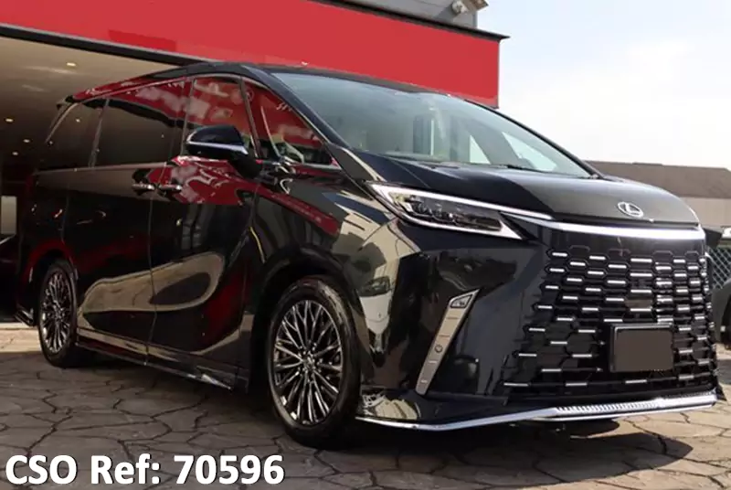 Lexus LM500 Vans 2024 model in Black | Used Cars Stock 70596 | CSO Japan